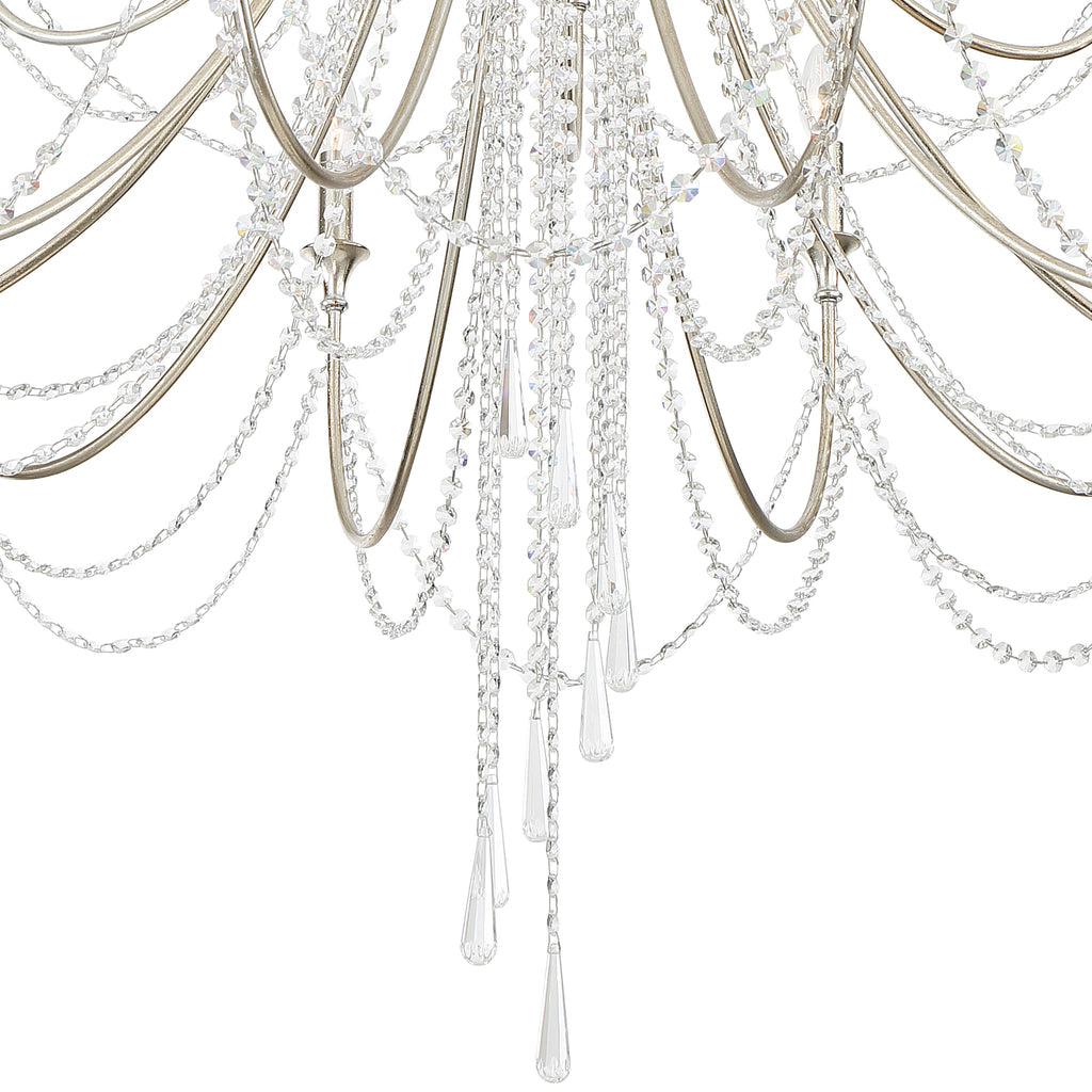 Arcadia 15 Light Chandelier-Crystorama Lighting Company-CRYSTO-ARC-1919-GA-CL-MWP-ChandeliersAntique Gold-4-France and Son