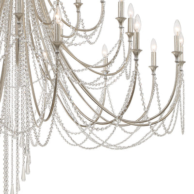 Arcadia 28 Light Chandelier-Crystorama Lighting Company-CRYSTO-ARC-1929-GA-CL-MWP-ChandeliersAntique Gold-6-France and Son