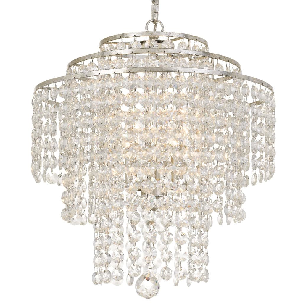 Arielle 4 Light Chandelier-Crystorama Lighting Company-CRYSTO-ARI-304-DB-CL-MWP-ChandeliersDark Bronze-5-France and Son