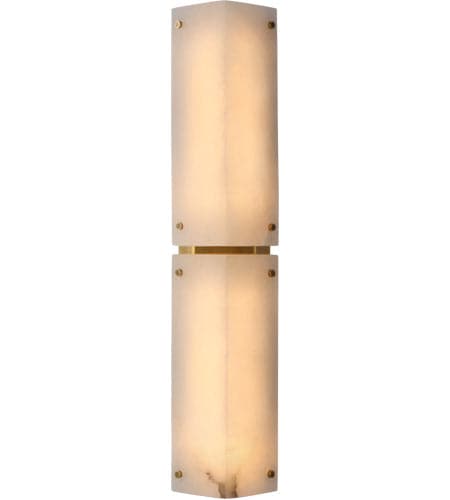 Clarice 25" Wall Sconce-Visual Comfort-VISUAL-ARN 2044ALB-Wall LightingAlabaster-2-France and Son