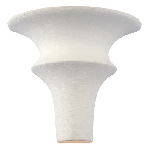 Liam Small Sconce-Visual Comfort-VISUAL-ARN 2325PW-Wall LightingPlaster White-1-France and Son