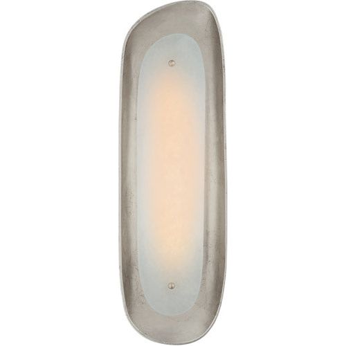 Sleight Sculpted Sconce-Visual Comfort-VISUAL-ARN 2922BSL-ALB-Wall LightingBurnished Silver Leaf Tall-3-France and Son