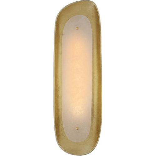 Sleight Sculpted Sconce-Visual Comfort-VISUAL-ARN 2922G-ALB-Wall LightingGild Tall-4-France and Son