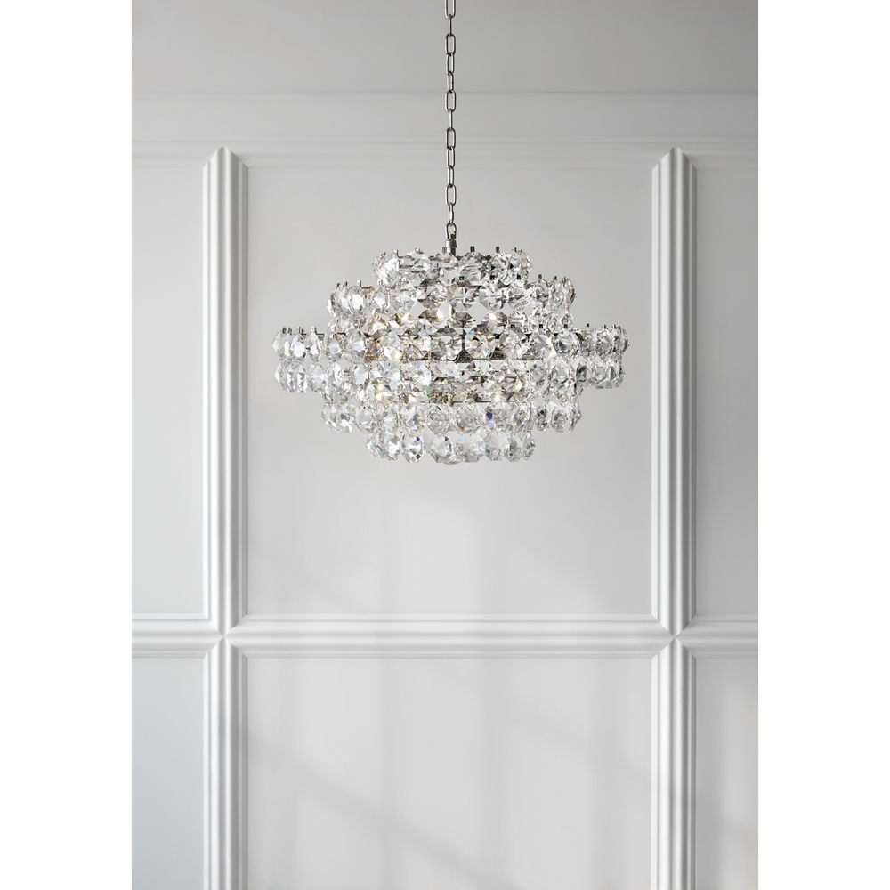 Santiago Chandelier-Visual Comfort-VISUAL-ARN 5105PN-CG-ChandeliersSmall-2-France and Son