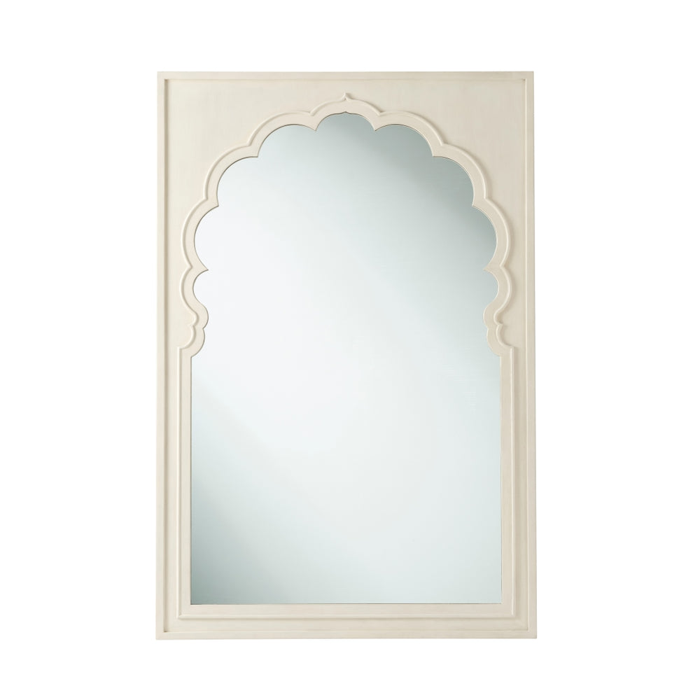 Jaipur Wall Mirror-Theodore Alexander-THEO-AXH31003.C155-MirrorsSeal Finish with Karat Detailing-2-France and Son