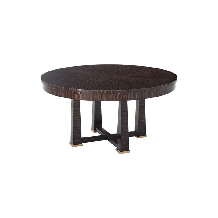 Edward Extending Dining Table-Theodore Alexander-THEO-AXH54001.C117-Dining Tables-2-France and Son