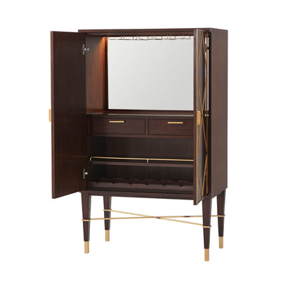 Max Bar Cabinet-Theodore Alexander-THEO-AXH61005.C105-Bar Storage-2-France and Son