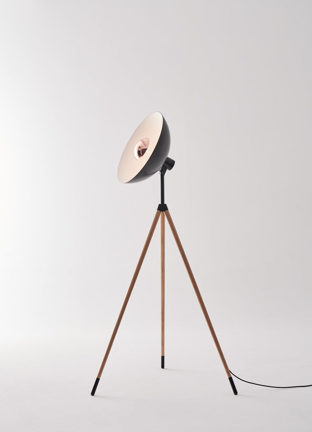 Apollo Mega Floor Lamp-Seed Design-SEED-SLD-3655MFTE-BCH-Floor LampsBlack/Cooper + Beech Wood-5-France and Son