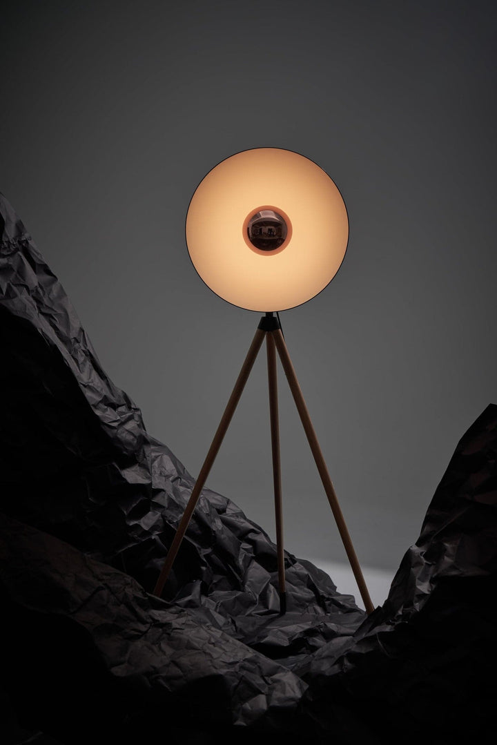 Apollo Mega Floor Lamp-Seed Design-SEED-SLD-3655MFTE-BCH-Floor LampsBlack/Cooper + Beech Wood-3-France and Son
