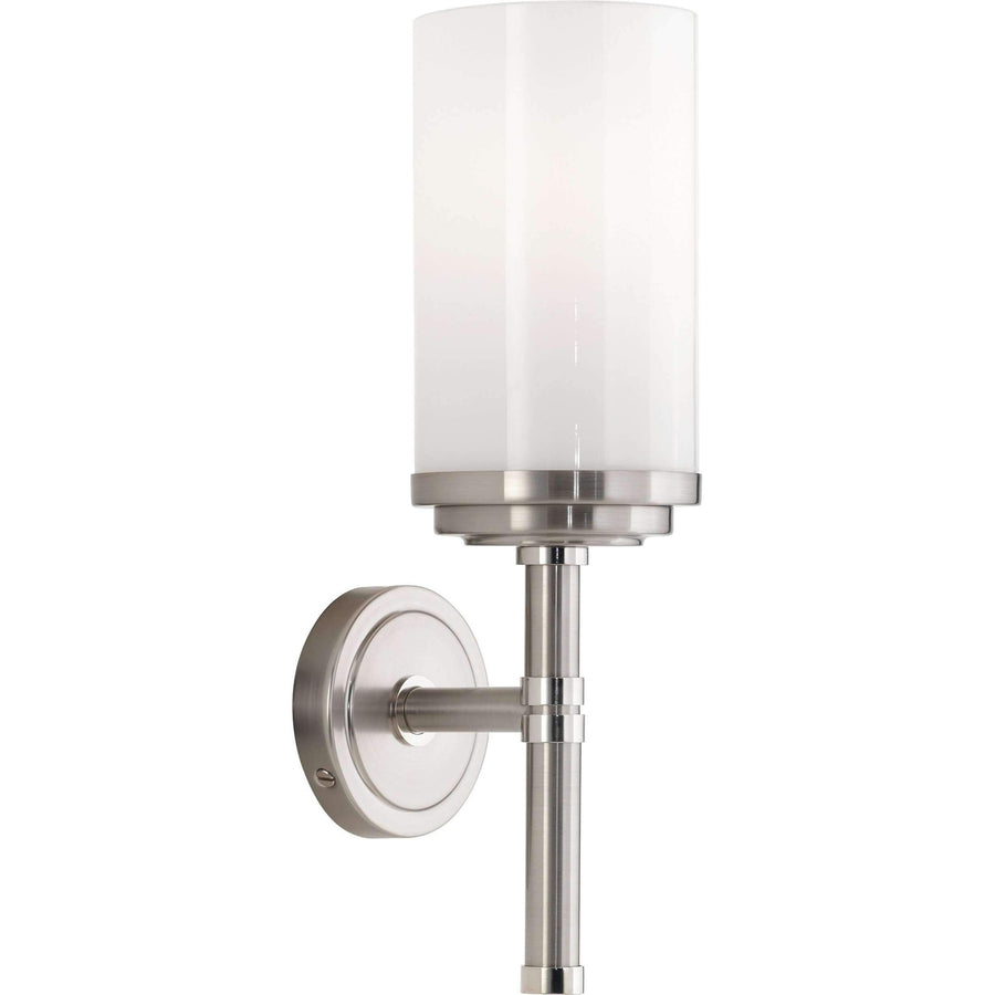 Halo Wall Sconce-Robert Abbey Fine Lighting-ABBEY-B1324-Wall LightingBrushed Nickel-2-France and Son