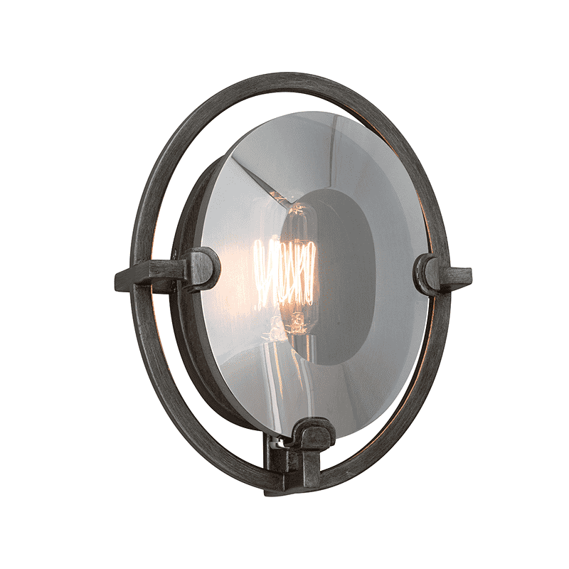 Prism 1Lt Wall Sconce Graphite-Troy Lighting-TROY-B2821-GRA-Wall Lighting-1-France and Son