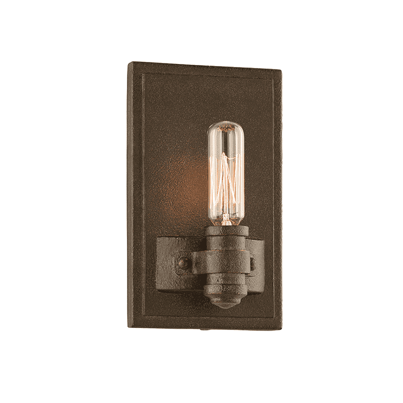 Pike Place 1Lt Wall Sconce Shipyard Bronze-Troy Lighting-TROY-B3121-Wall Lighting-1-France and Son