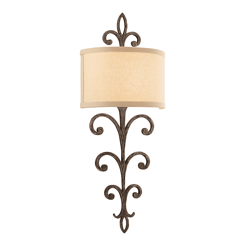 Crawford 2Lt Wall Sconce Cottage Bronze-Troy Lighting-TROY-B3172-Wall Lighting-1-France and Son