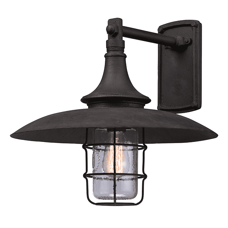 Allegheny 1Lt Wall Lantern Large Centennial Rust-Troy Lighting-TROY-B3222-Outdoor Lighting-1-France and Son