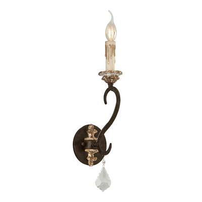 Bordeaux 1Lt Wall Sconce Parisian Bronze-Troy Lighting-TROY-B3511-Wall Lighting-1-France and Son