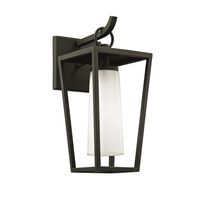 Mission Beach 1Lt Wall Textured Black-Troy Lighting-TROY-B6351-TBK-Outdoor Lighting-1-France and Son