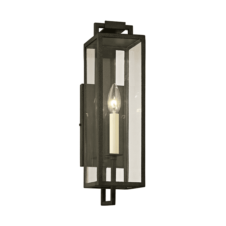 Beckham 1Lt Wall Forged Iron-Troy Lighting-TROY-B6381-Outdoor Lighting-1-France and Son