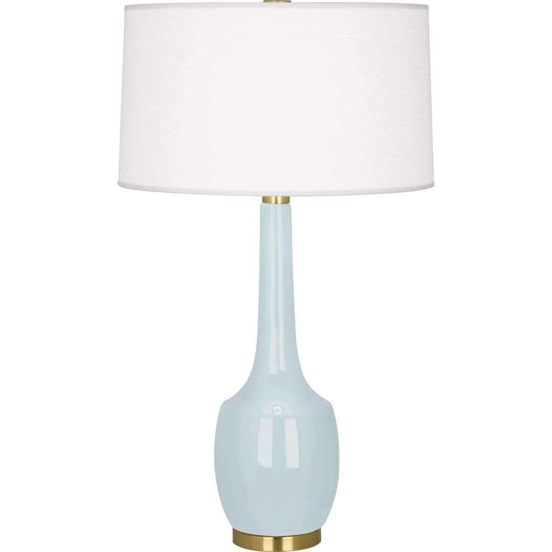 Delilah Table Lamp-Robert Abbey Fine Lighting-ABBEY-BB701-Table LampsBaby Blue-4-France and Son