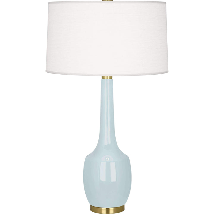 Delilah Table Lamp-Robert Abbey Fine Lighting-ABBEY-BB701-Table LampsBaby Blue-4-France and Son