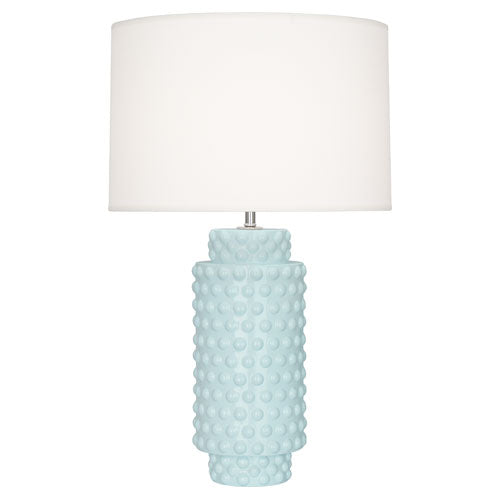 Dolly Table Lamp - Large-Robert Abbey Fine Lighting-ABBEY-BB800-Table LampsBaby Blue-24-France and Son