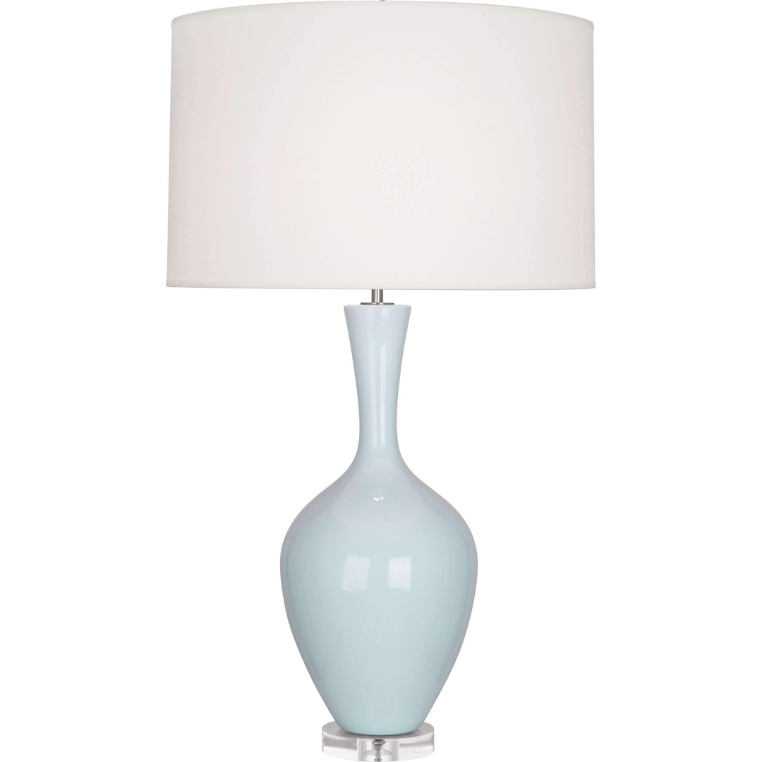 Audrey Table Lamp-Robert Abbey Fine Lighting-ABBEY-BB980-Table LampsBaby Blue-7-France and Son