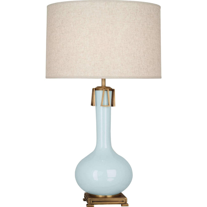 Athena Table Lamp-Robert Abbey Fine Lighting-ABBEY-BB992-Table LampsBaby Blue-5-France and Son