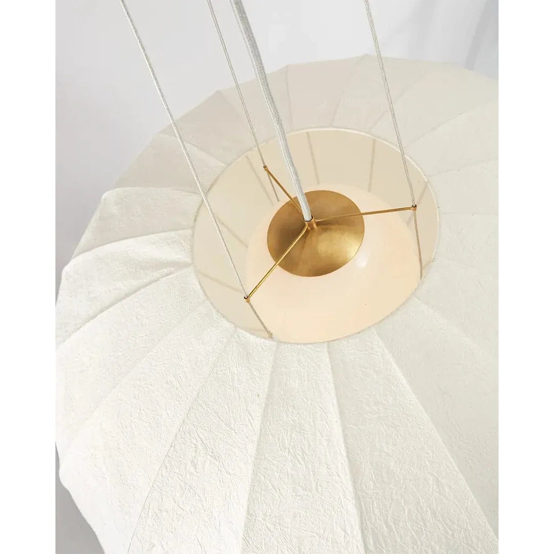 Para Moon Large Hanging Shade-Visual Comfort-VISUAL-BBL 5123BZ-RP-PendantsBronze-2-France and Son