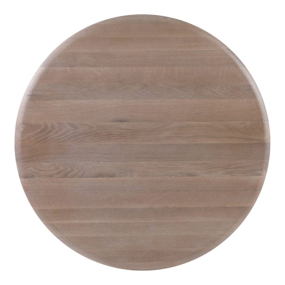 Malibu Round Dining Table White Oak-Moes-MOE-BC-1047-18-Dining Tables-4-France and Son
