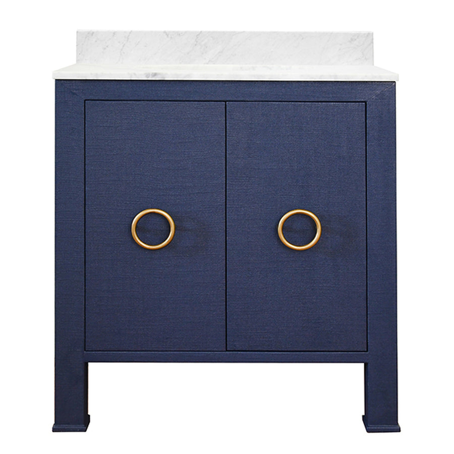 Blanche Vanity-Worlds Away-WORLD-BLANCHE NVY-Bathroom VanityNavy-1-France and Son