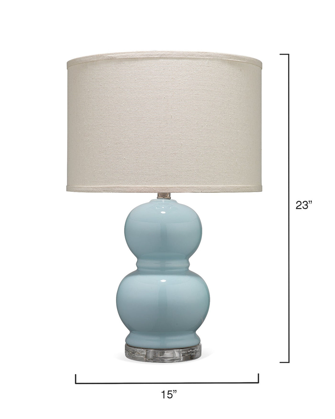Bubble Table Lamp-Jamie Young-JAMIEYO-BLBUBSB255MD-Table LampsBlue-3-France and Son