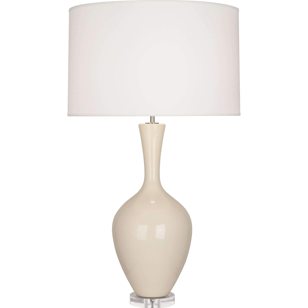 Audrey Table Lamp-Robert Abbey Fine Lighting-ABBEY-BN980-Table LampsBone-5-France and Son