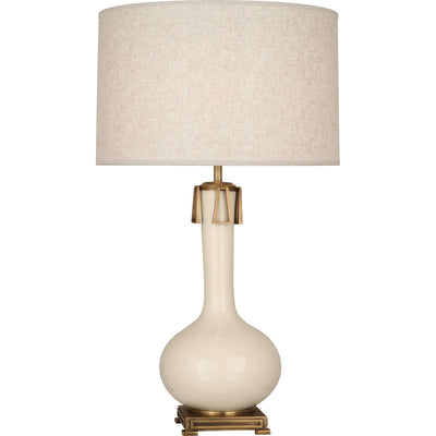 Athena Table Lamp-Robert Abbey Fine Lighting-ABBEY-BN992-Table LampsBone-1-France and Son