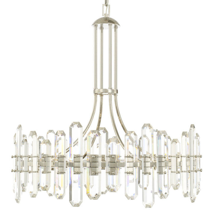 Bolton 12 Light Chandelier-Crystorama Lighting Company-CRYSTO-BOL-8889-AG-ChandeliersAged Brass-4-France and Son
