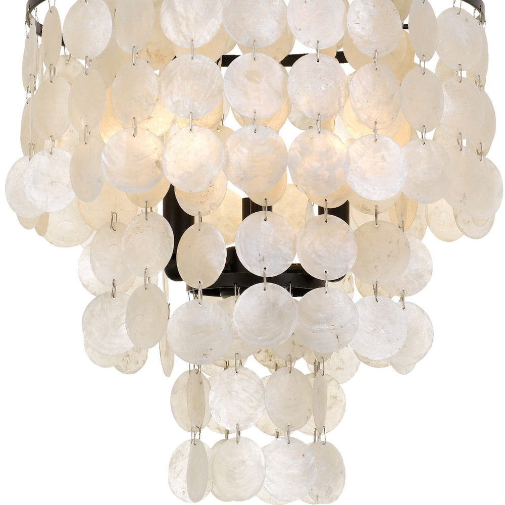 Brielle 3 Light Ceiling Mount-Crystorama Lighting Company-CRYSTO-BRI-3003-DB-Flush Mounts-2-France and Son