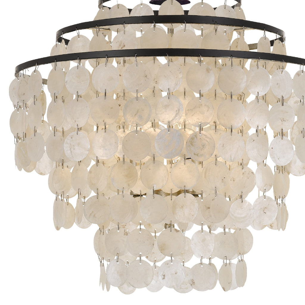 Brielle 4 Light Chandelier-Crystorama Lighting Company-CRYSTO-BRI-3008-DB-Chandeliers-3-France and Son
