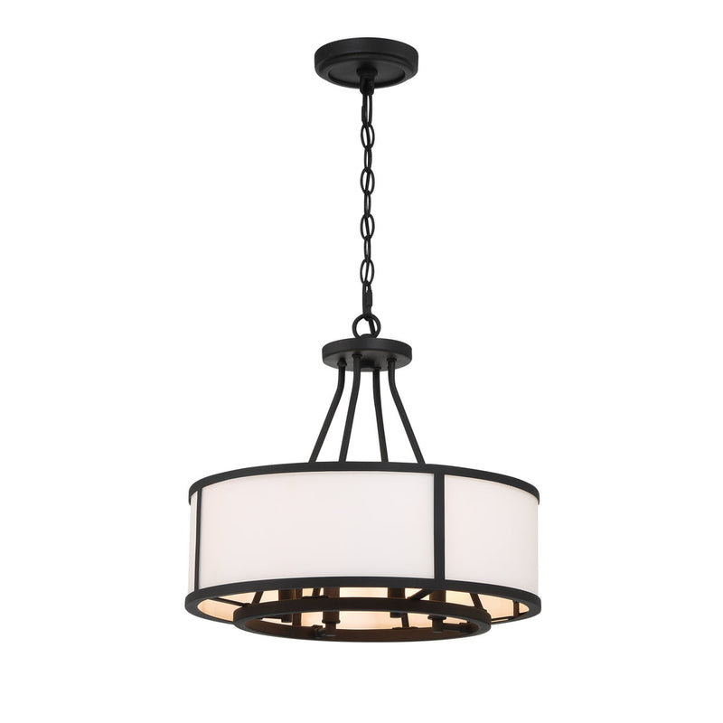 Bryant 4 Light Chandelier-Crystorama Lighting Company-CRYSTO-BRY-8004-BF-Chandeliers-1-France and Son