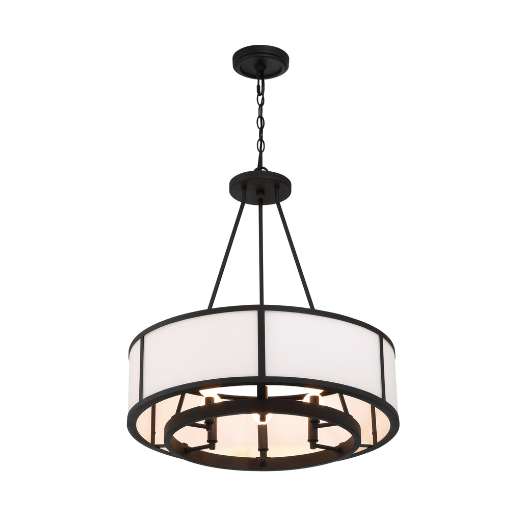 Bryant 6 Light Chandelier-Crystorama Lighting Company-CRYSTO-BRY-8006-BF-Chandeliers-4-France and Son