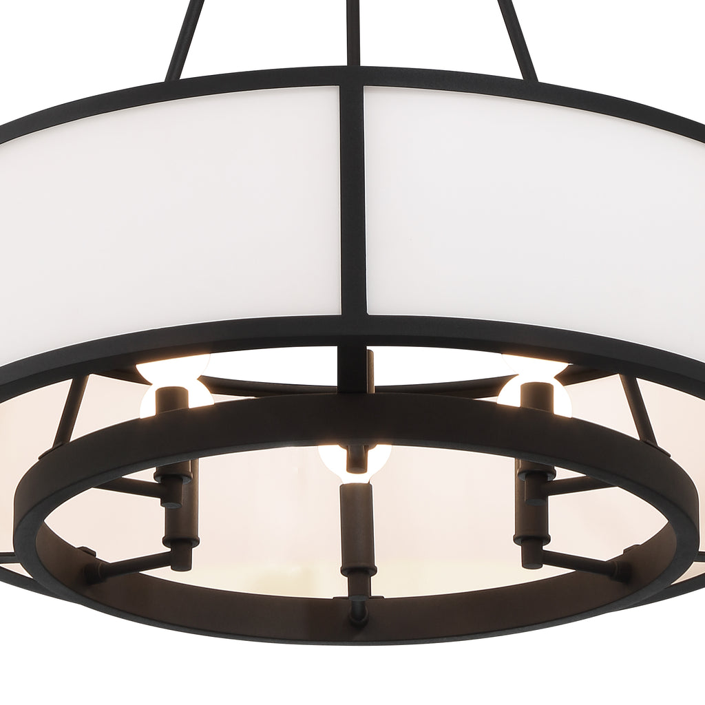Bryant 6 Light Chandelier-Crystorama Lighting Company-CRYSTO-BRY-8006-BF-Chandeliers-5-France and Son