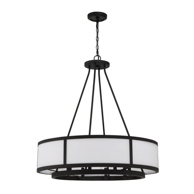 Bryant 8 Light Chandelier-Crystorama Lighting Company-CRYSTO-BRY-8008-BF-Chandeliers-1-France and Son