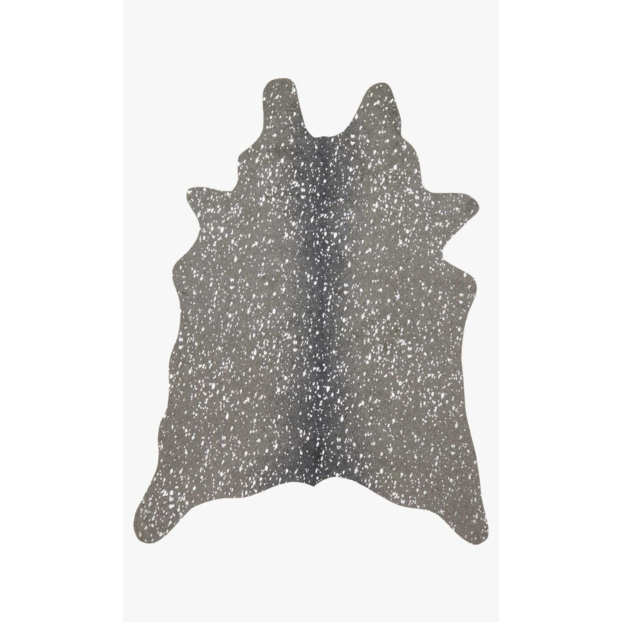 Bryce BZ-03 Graphite / Silver Area Rug-Loloi-LOLOI-BRYCBZ-03GTSI3A50-Rugs3'-10" x 5'-1-France and Son