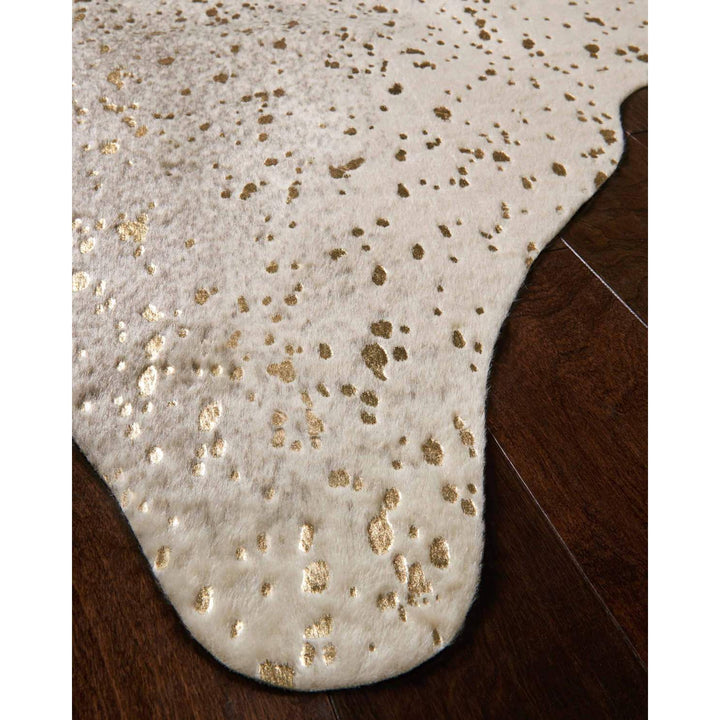 Bryce BZ-07 Pewter / Gold Area Rug-Loloi-LOLOI-BRYCBZ-07PWGO3A50-Rugs3'-10" x 5'-5-France and Son