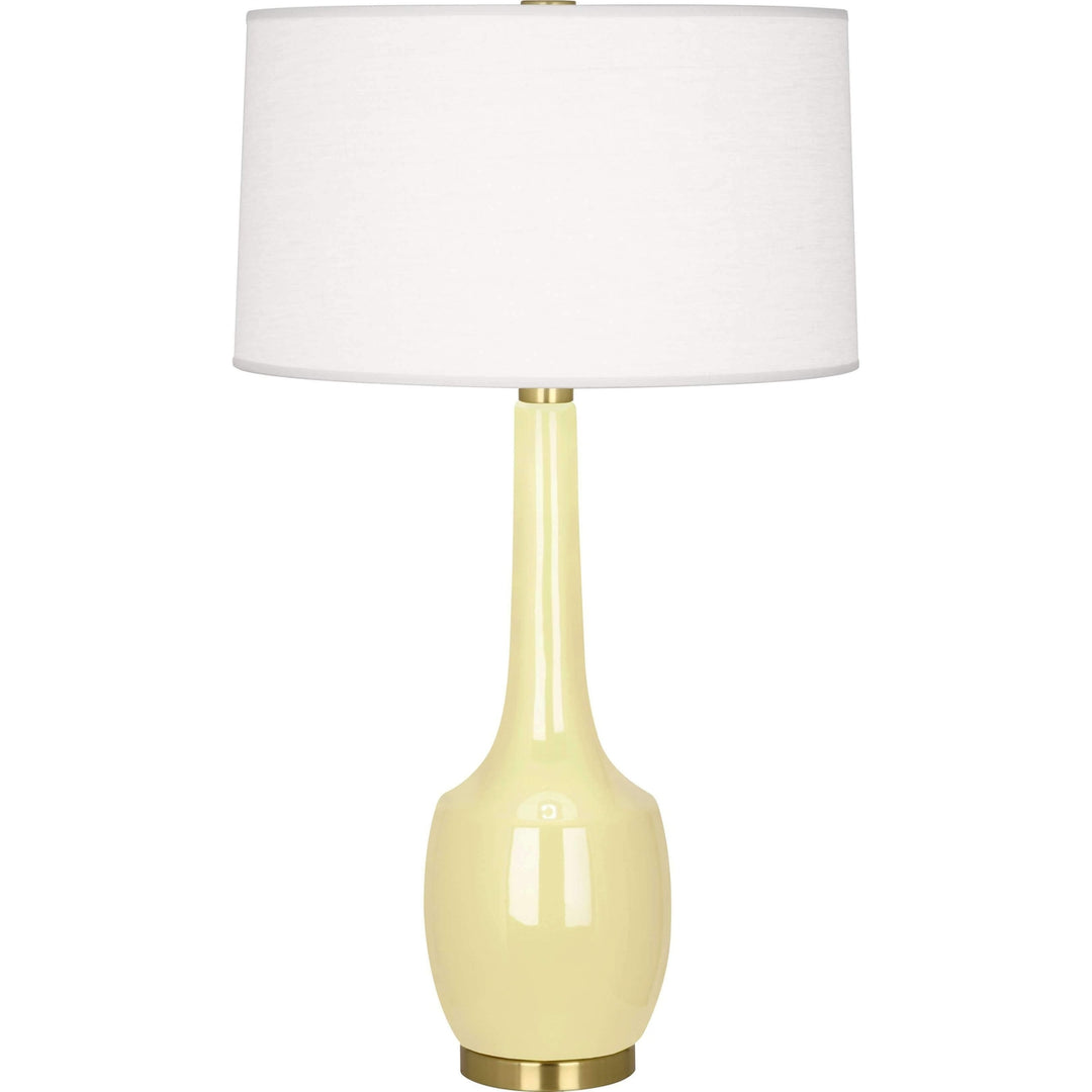 Delilah Table Lamp-Robert Abbey Fine Lighting-ABBEY-BT701-Table LampsButter-7-France and Son
