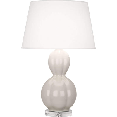 Williamsburg Randolph Table Lamp-Robert Abbey Fine Lighting-ABBEY-BW997-Table LampsSoft Gray-1-France and Son
