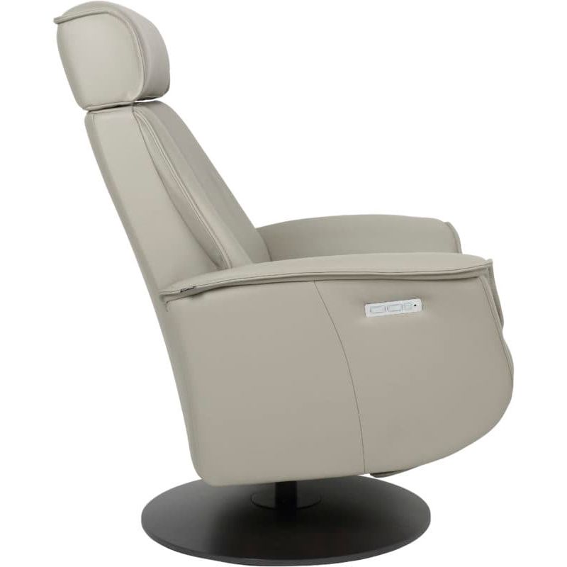 Bo Recliner with Battery-Fjords-FJORDS-855116PB-543-Lounge ChairsLarge-Slate-2-France and Son