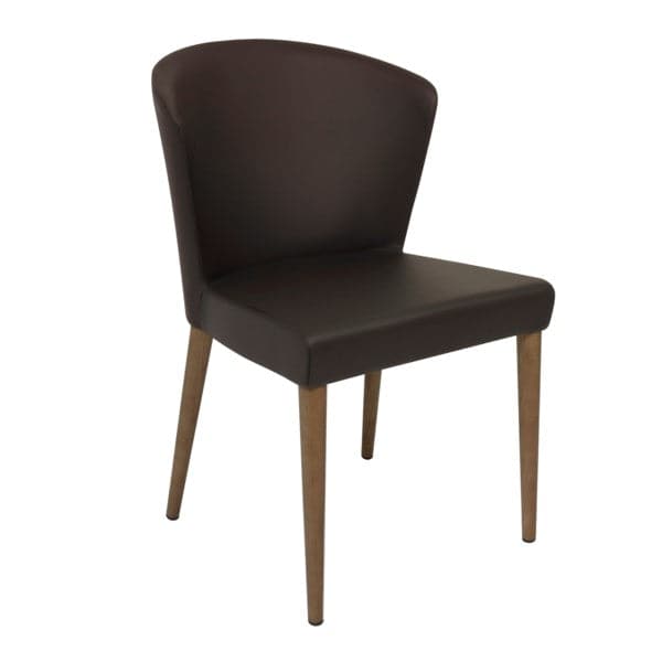 Verona Chair-Oggetti-OGGETTI-54-VER CH/BN/W-Dining ChairsBrown/Wenge-2-France and Son