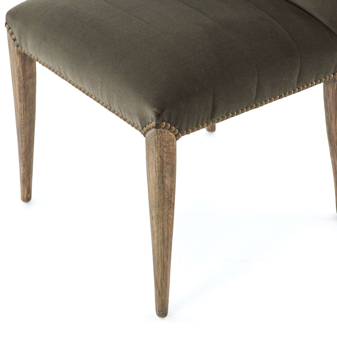 Nate Dining Chair-Four Hands-FH-105582-009-Dining ChairsDark Linen / Dark Nettlewood-15-France and Son