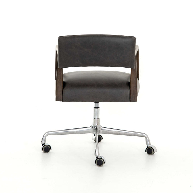 Tyler Desk Chair-Four Hands-FH-105588-012-Task ChairsIves White Grey / Burnt Nettlewood-18-France and Son