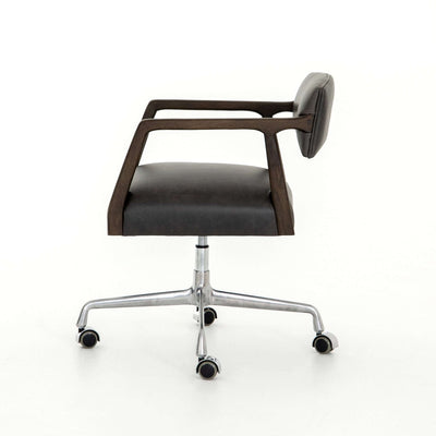 Tyler Desk Chair-Four Hands-FH-105588-012-Task ChairsIves White Grey / Burnt Nettlewood-17-France and Son
