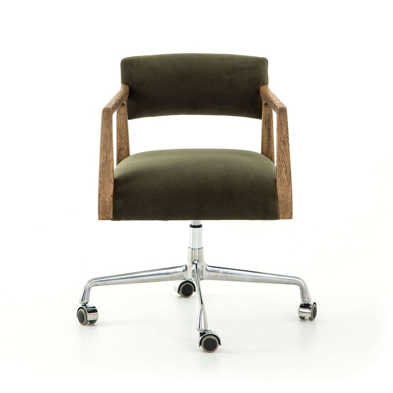 Tyler Desk Chair-Four Hands-FH-105588-012-Task ChairsIves White Grey / Burnt Nettlewood-11-France and Son