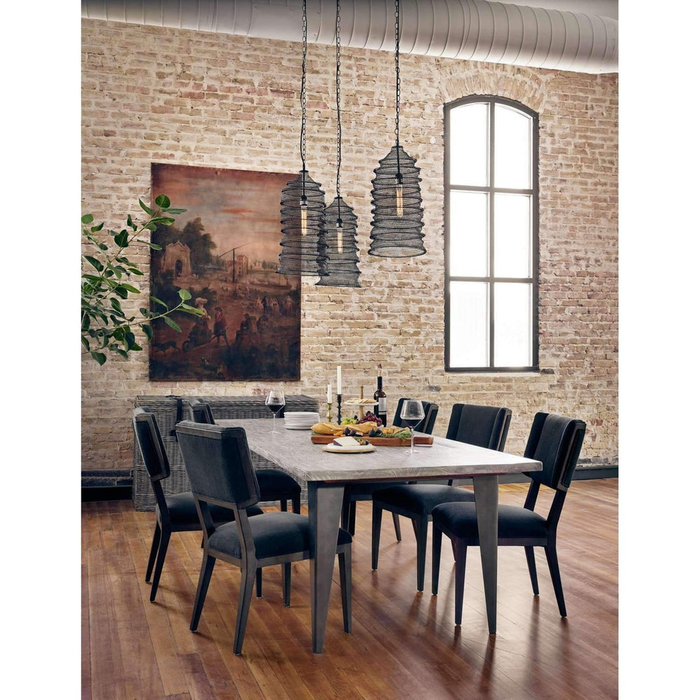 Jax Dining Chair-Four Hands-FH-105586-005-Dining ChairsMisty Black / Burnt Nettlewood-2-France and Son